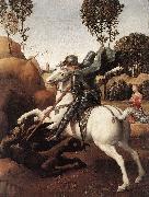 St George and the Dragon st Raffaello